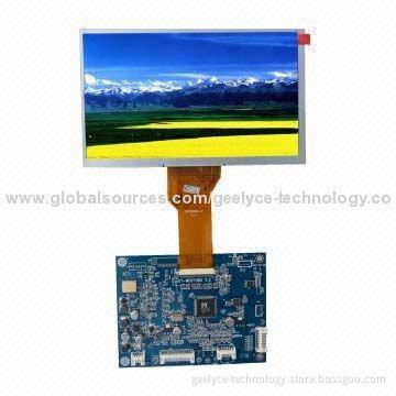 TFT Controller Board with 7-inch, Multifunction, 30ms Response Time